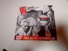 CCCP FEDELI ALLA LINEA: OH BATTAGLIERO 45 GIRI (signed) + TOMORROW 45 GIRI