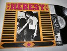 Concrete Sox Heresy LP Record with Inner Sleeve Ex Ex MOSH 002