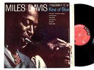 MILES DAVIS: KIND OF BLUE columbia LP / john coltrane MONO 6-EYE PROMO NM