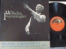 FURTWANGLER / BRAHMS  symp. no 4   / VSM FALP 544
