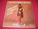 RARE LP SHEILA DANS UNE HEURE ADIOS AMOR CADRE BLANC SANS RABAT ORIGINAL BIEM
