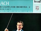 PHILIPS HI-FI STEREO - BACH - 5 SUITES FOR ORCHESTRA - KURT REDEL - 2LP NM(+)