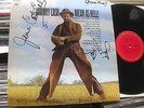 JOHNNY CASH lp Mean As Hell - autographed by June & Johnny