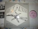 HEXAGON-PIECES OF A CRIME,PRIVATE METAL,NWOBHM,GOTHAM CITY,RANDY,ARROW,220 VOLT