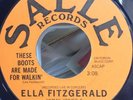 Mod R&B 45 Ella Fitzgerald - These Boots Are Made For Walking - Salle Records