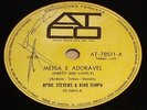 APRIL STEVENS & NINO TEMPO 1962 Sweet And Lovely/True Love RARE 78 RPM BRAZIL