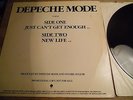 DEPECHE MODE JUST CAN´T GET ENOUGH / NEW LIFE 1981 PROMO USA PRESSED MAXI RARE