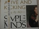SIMPLE MINDS ALIVE AND KICKING JAPAN VINYL LP WITH OBI NEARMINT 20VB1112 JVC