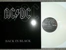 AC/DC - BACK IN BLACK - TRANSPARENT VINYL LP APLP 045 AUSTRALIEN