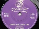 Nuthin' Fancy - Looking For A Good Time - 1981 UK 45 - P/S - DC 1001 - NWOBHM
