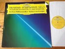 RARE DG digital 427 496 NM 1st German BRAHMS SYMPHONY No.3 Karajan