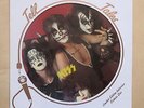 KISS limited Edition Interview Picture Disc UK LP in die-cut sleeve 1986