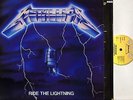 METALLICA ride the lightning 838 140-1 A1U/B1U uk vertigo 1989 + inner LP EX/EX