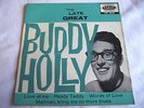 BUDDY HOLLY   THE LATE GREAT BUDDY HOLLY ** 1961 CORAL EP