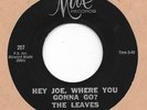 FULL TITLE  Hey Joe * LEAVES * 45 * 1960's * VG++/ Near MINT USA ORIGINAL MIRA