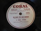 Early Doo-Wop 78s: 4 Deep Tones on Coral DJ 65061, 65062 (listen)