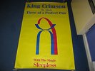 KING CRIMSON - THREE OF A PERFECT PAIR - ORIGINAL GIANT 1984 UK PROMO POSTER
