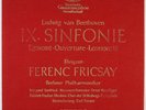 FERENC FRICSAY BEETHOVEN SYMPHONY NO.9 DGG 1960 STEREO 2LP SLPM 138002/003 NM
