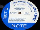 CANNONBALL ADDERLEY Somethin' Else BLUE NOTE BLP 1595 DG RVG Miles Davis MONO