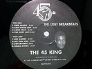 45KING THE LOST BREAKBEATS Black Label LP Rap