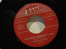 THE HEARTBEATS 45 on Rama, VG+++ & VG+++ - EXceptional