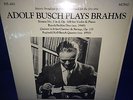 RR-485 *ADOLF BUSCH PLAYS BRAHMS* REGINALD KELL /BUSCH QUARTET etc *NM