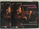 Bach the Brandenburg Concertos, Yehudi Menuhin 2-LPs HMV ASD-327/ASD-328 Stereo