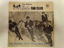 THE BEATLES THIRD CHRISTMAS RECORD - UK FAN CLUB FLEXI SINGLE LYNTONE LYN 948