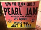 PEARL JAM - Spin The Black Circle LIVE AT SOLDIER FIELD orig 2 LP Green Colored