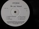 VERY RARE PROG ROCK vinyl LP STORM - BE MY FRIEND  Private release STO1 CYPRUS
