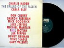 CHARLIE HADEN CARLA BLEY THE BALLAD OF THE FALLEN LP ECM 1248