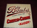 Cheech and Chong Big Bambu with Rolling Paper RECORD nice 