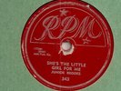 JUNIOR BROOKS LONE TOWN BLUES RPM 78 RARE SOUTHERN BLUES