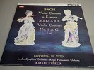 AUDIOPHILE -GIOCONDA DE VITO / Bach Violin Concerto / EMI TESTAMENT ASD 429 180g