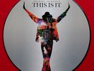 Michael Jackson  Picture Disc Record  LP  This is it