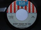 Garage 45, Buckinghams, Don't Want to Cry, awesome fuzz screamer, HEAR MP3