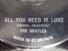 RARE BEATLES 'ALL YOU NEED IS LOVE' No 'Rec Live TV' VINYL 7