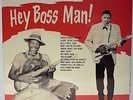 Rare Blues LP - Frank Frost & The Night Hawks - Hey Boss Man - Bear Family- NEW
