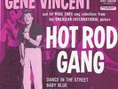 GENE VINCENT - HOT ROD GANG EP - NEW Limited edition of 150 copies in CLEAR WAX
