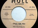 HEARTBEATS 45 Crazy For You / Rockin-N-Rollin-N-Rhythm-N-Blues-N- DOO WOP mg248