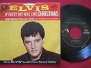 ELVIS PRESLEY   IF EVERYDAY WAS LIKE CHRISTMAS (1966) 45 PS RCA 47-8950 VG++NM