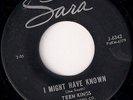 KILLER WISCONSIN GARAGE/ROCKABILLY - THE TEEN KINGS - I MIGHT HAVE KNOWN - SARA