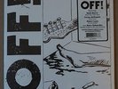 off upside down 7'' 1.press + limited pettibon poster black flag descendents