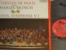 EMI CVL 2085  S- CHARLES MUNCH - BRAHMS symphony no.1 ORG STEREO*1st gatefold Pr