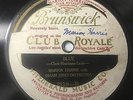 78 RPM Special Label Autographed Brunswick - Marion Harris L.A.