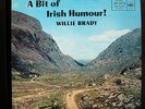 Willie Brady - A Bit Of Irish Humour LP VG+ 33-AV-147 Mono Avoca Vinyl Record
