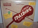 ALBERT SPALDING     PLAYS TARTINI, CORELLI, & BACH    RARE 1953 REMINGTON LP NM