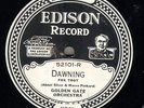 168p. Edison Electric DD 52101 - Dawning & Who Gives You Kisses - Golden Gate Or