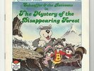 STARLAND Schaeffer and Raccoons Disappearing Forest  {1983} BOOK AND RECORD 45