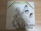 METALLICA - And Justice For All Double Vinyl LP 1988 INSERT